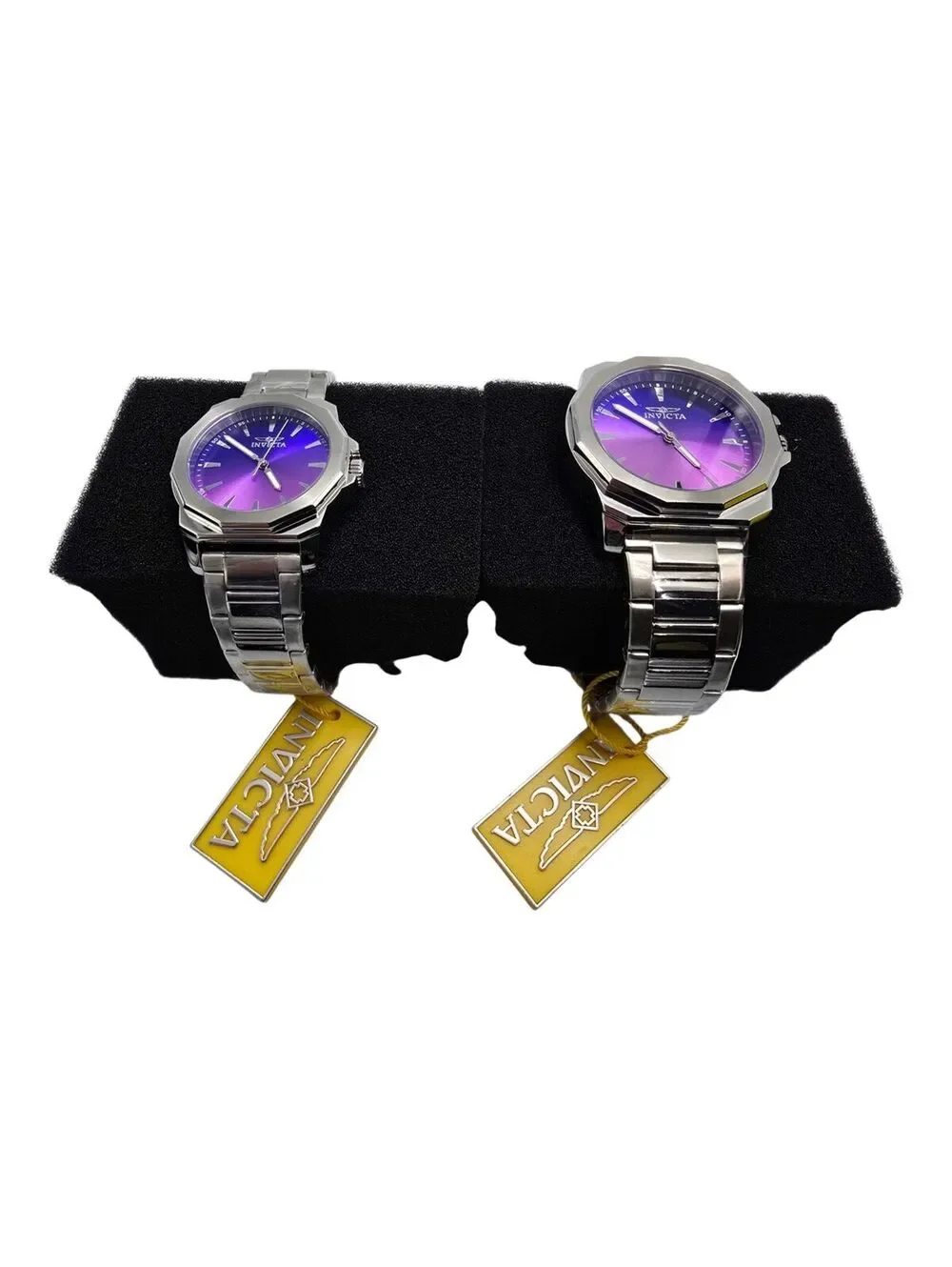 NEW Invicta Speedway Facetio Women's Quartz Watch 34mm Gradient Dial - Purple
